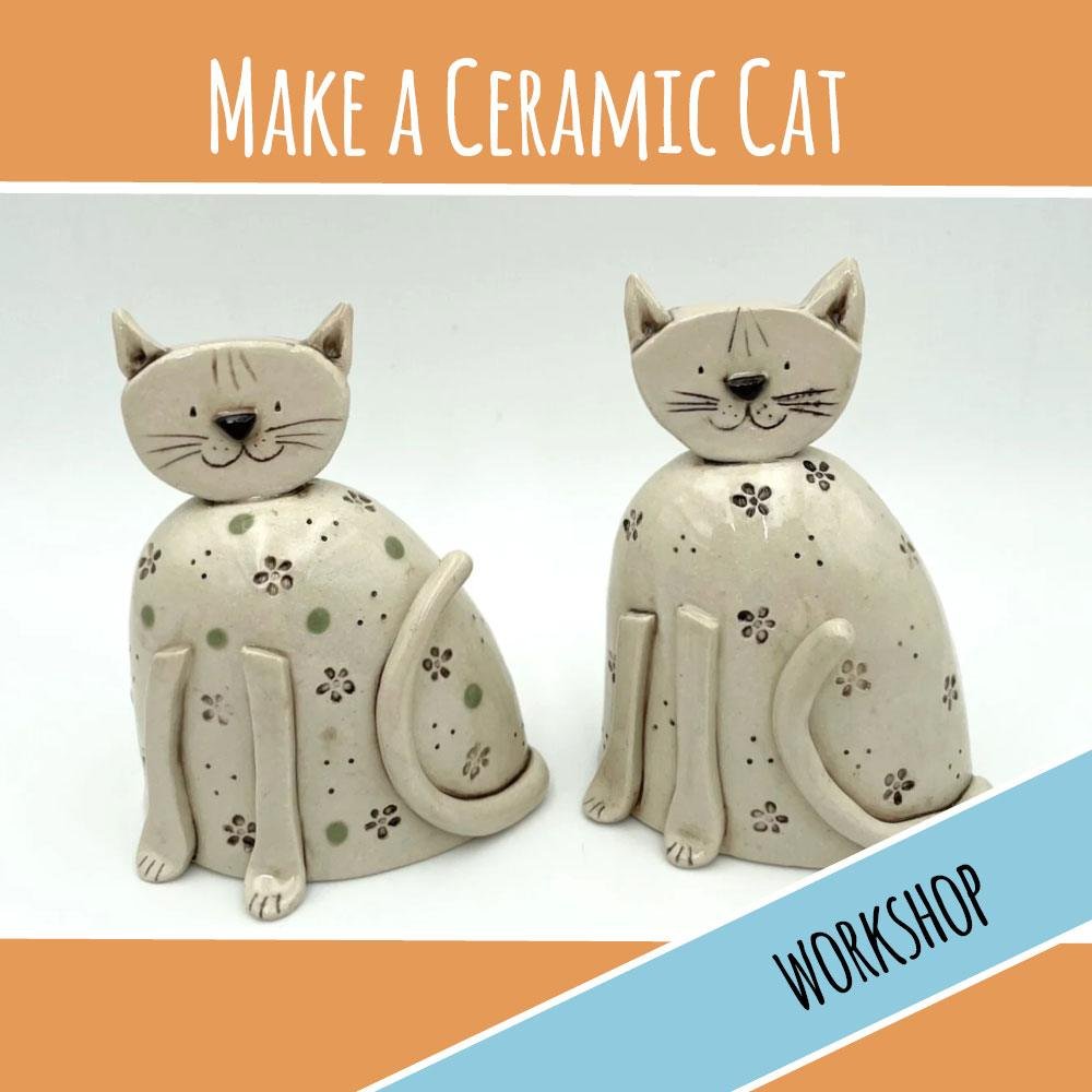 Make a Ceramic Cat Workshop