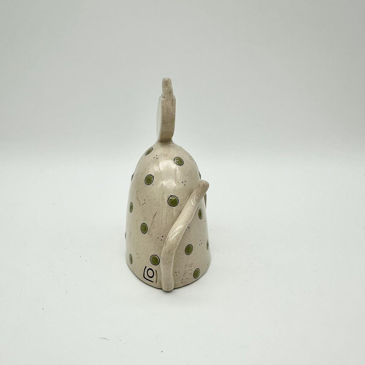 Handmade Ceramic spotty Cat