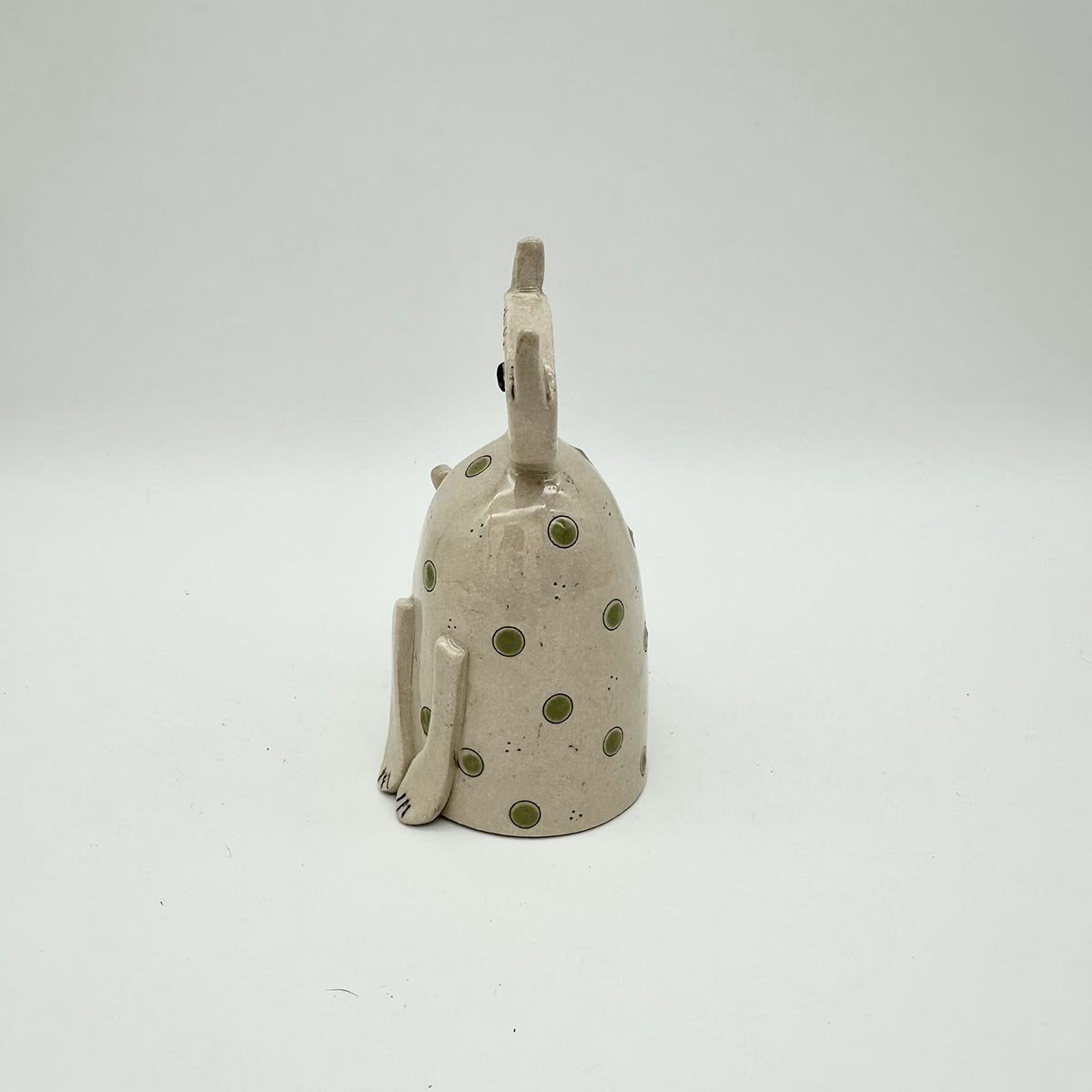 Handmade Ceramic spotty Cat