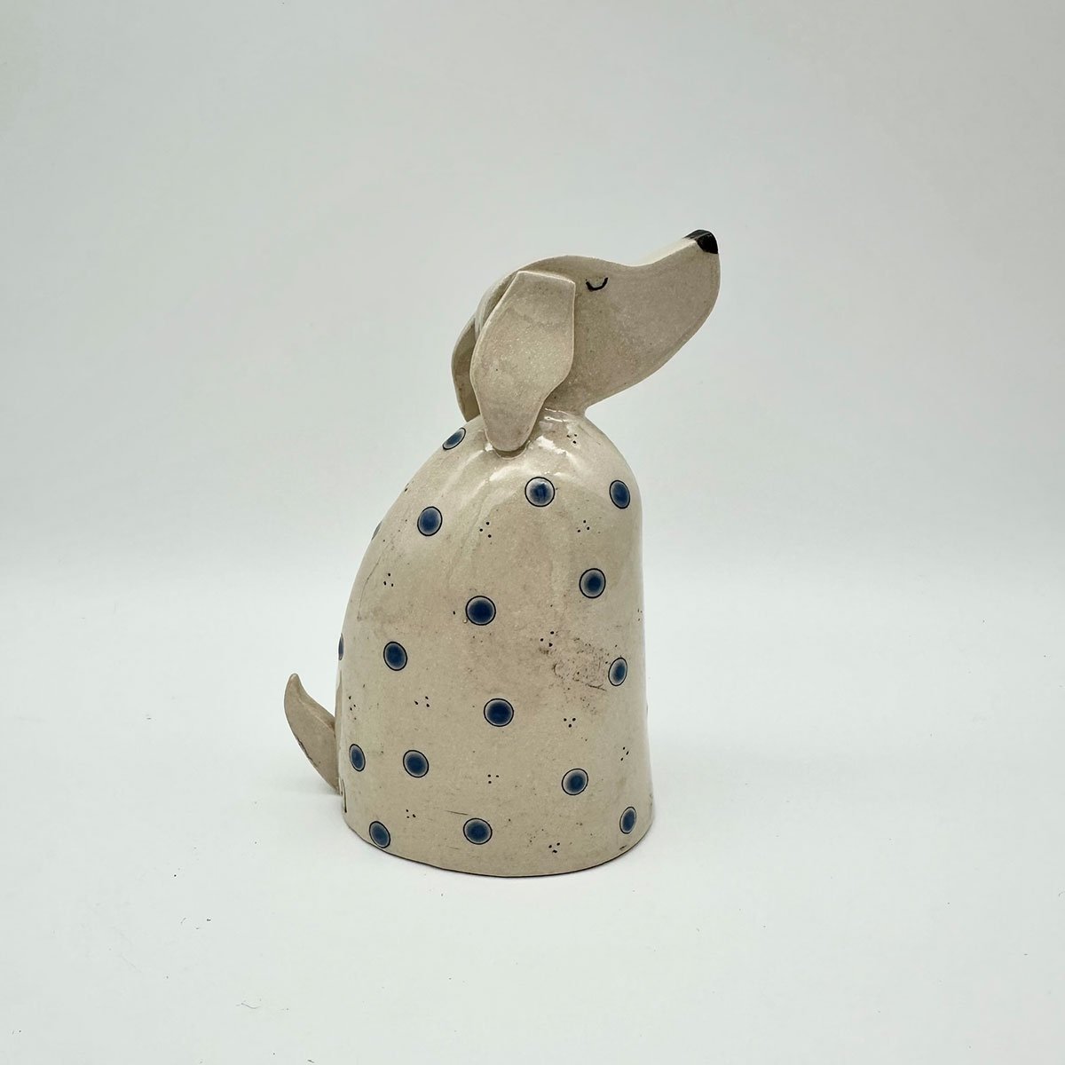 Handmade Ceramic spotty Dog