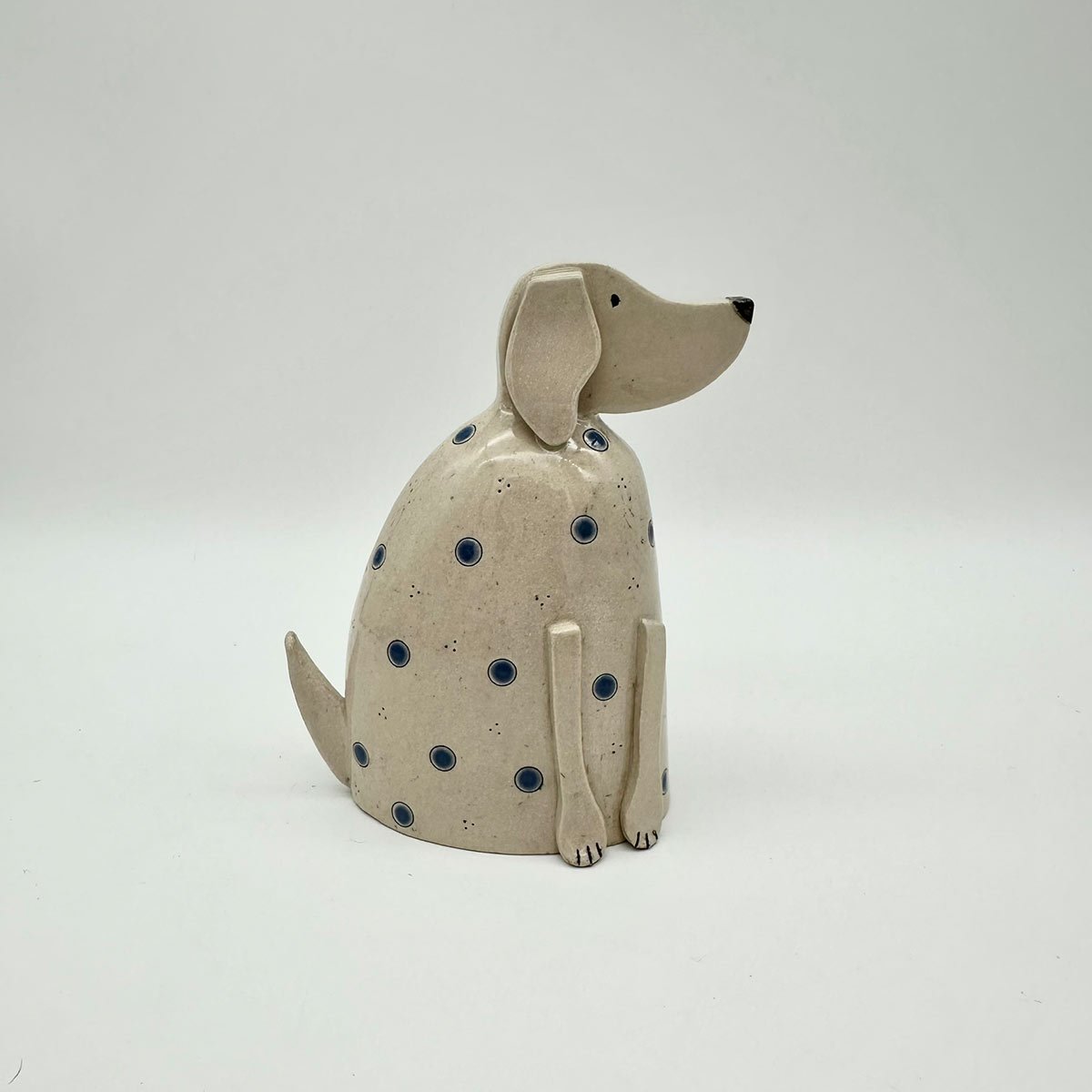 Handmade Ceramic spotty Dog