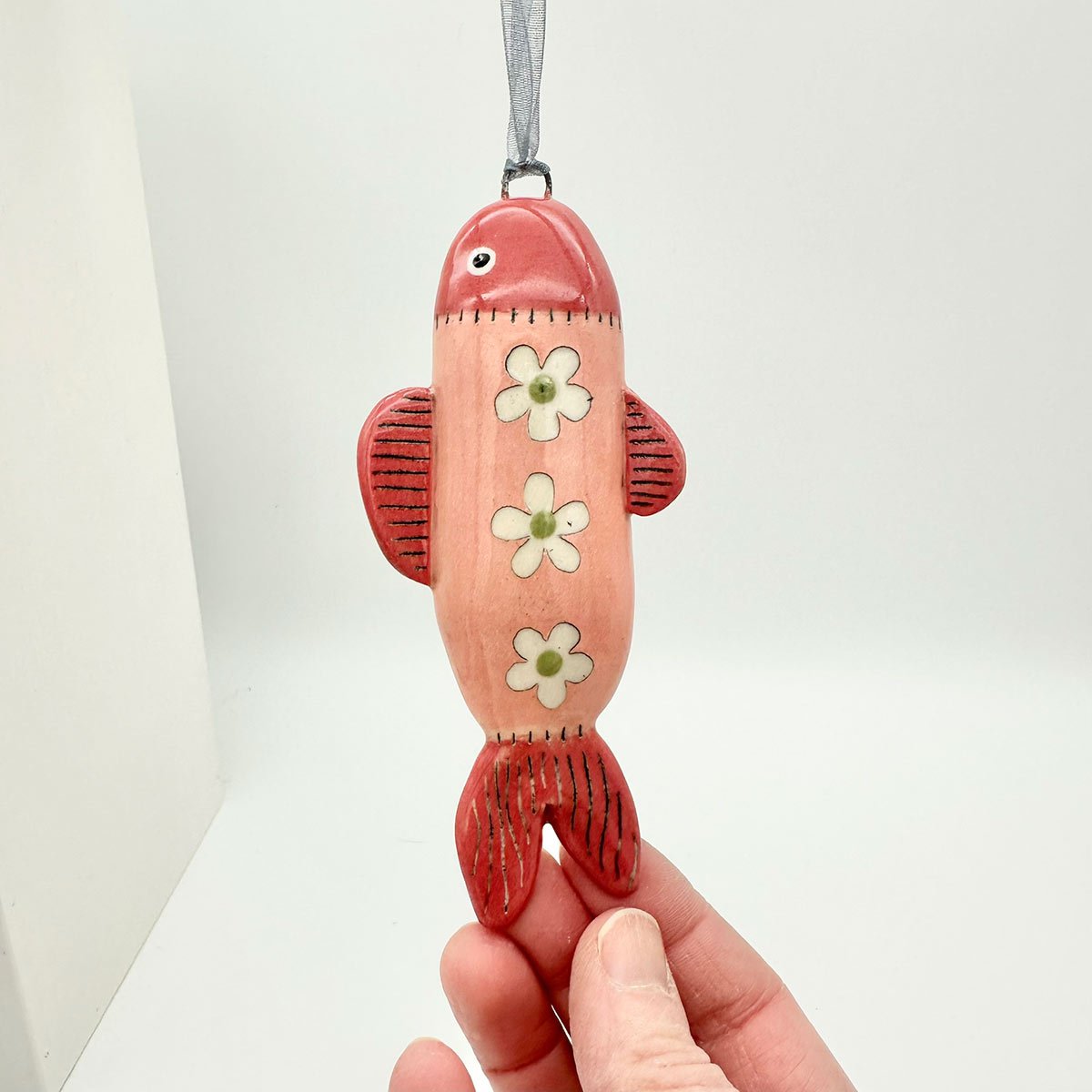 Lucy Ormsby Ceramic Fish pink