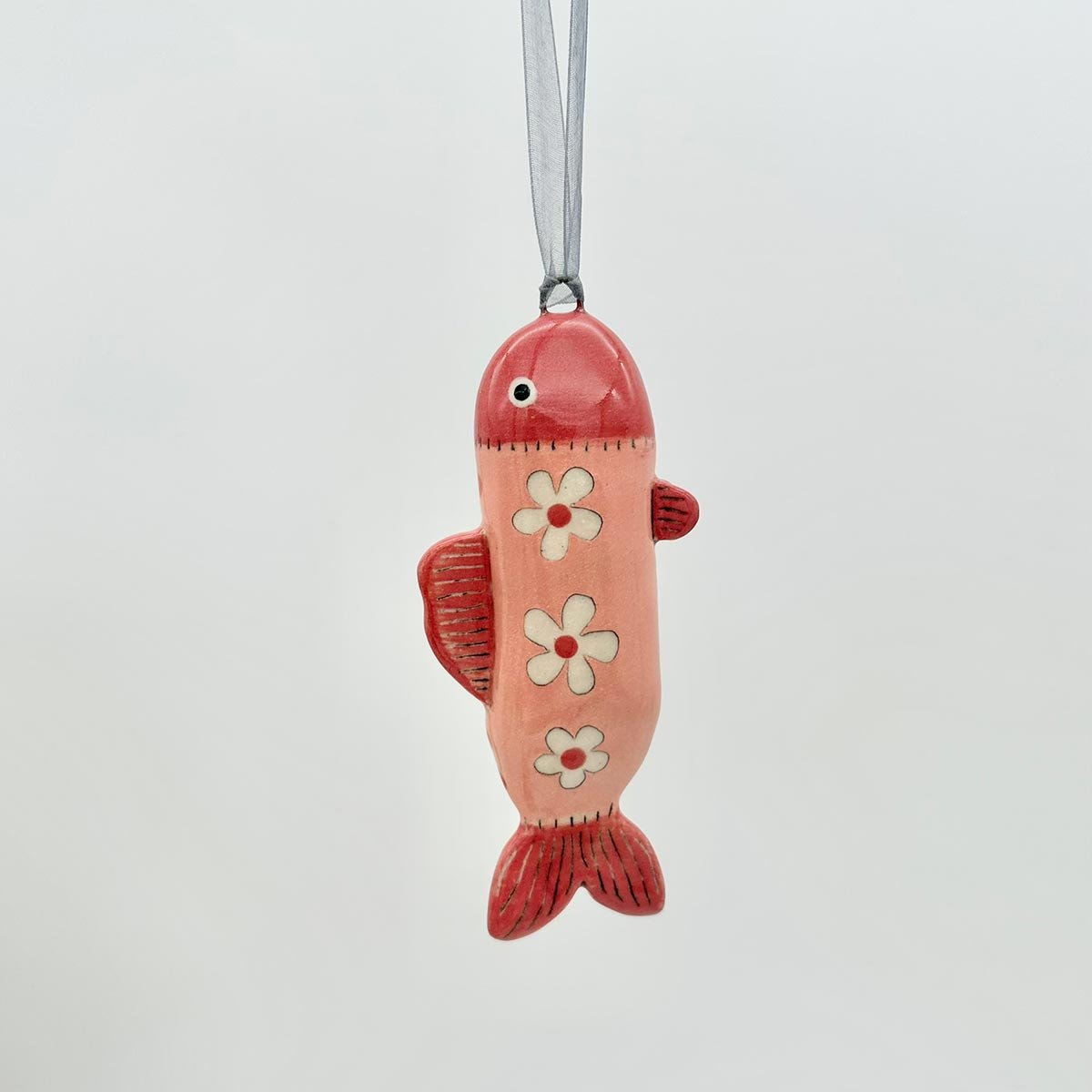 Lucy Ormsby Ceramic Fish pink