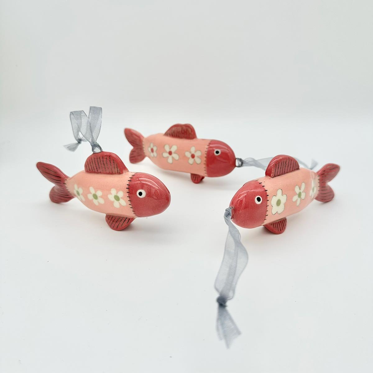 Lucy Ormsby Ceramic Fish pink