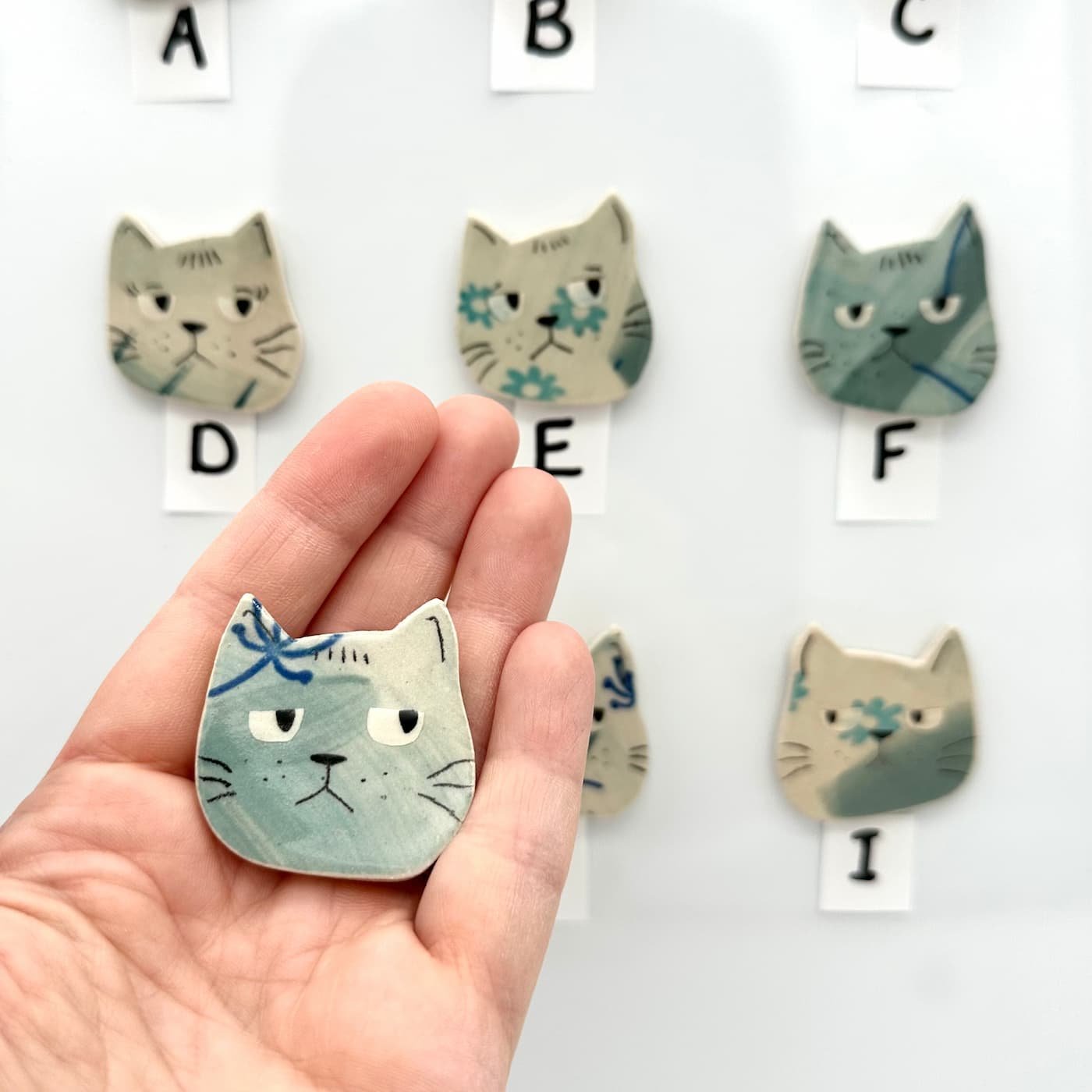 Blue cat magnet Group