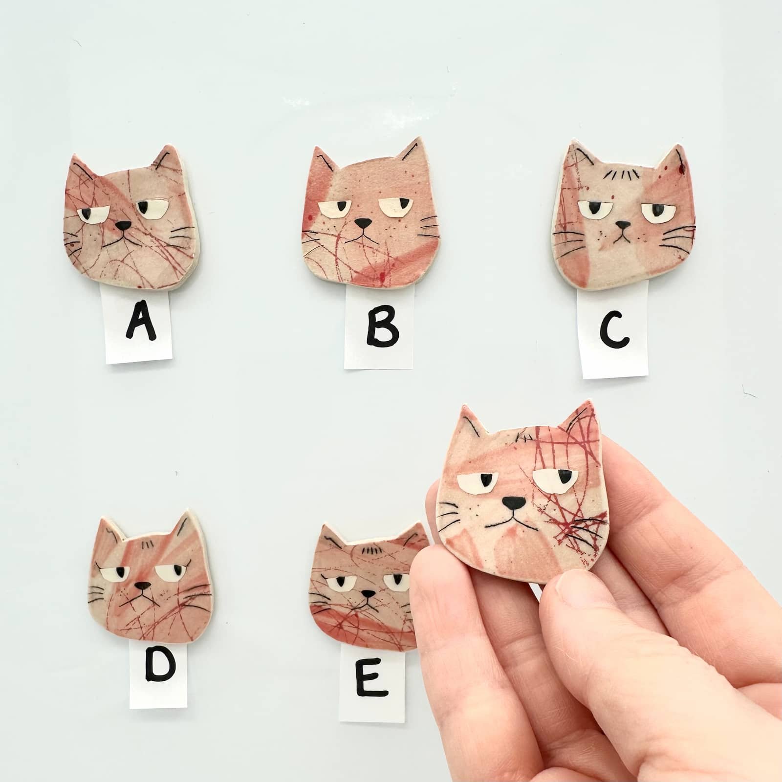 Pink-cat-magnet-Group-all